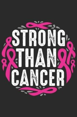 Cover of Strong than cancer