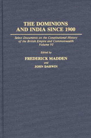 Cover of The Dominions and India Since 1900