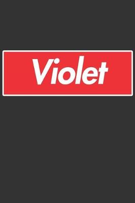 Book cover for Violet