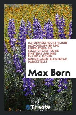 Book cover for Naturwissenschaftliche Monographien Und Lehrb cher