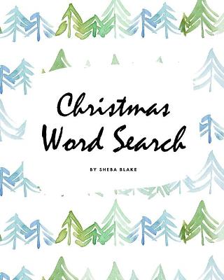 Book cover for Christmas Word Search Puzzle Book - Medium Level (8x10 Puzzle Book / Activity Book)