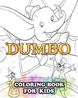 Book cover for Dumbo Coloring Book for Kids