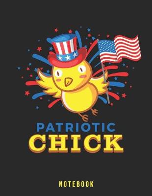 Book cover for Patriotic Chick Notebook