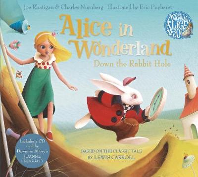 Book cover for Alice in Wonderland: Down the Rabbit Hole Book and CD Pack