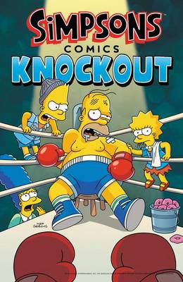 Book cover for Simpsons Comics Knockout