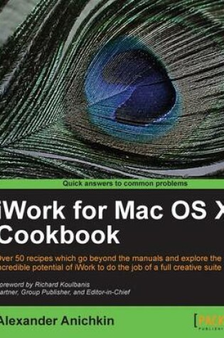 Cover of iWork for Mac OS X Cookbook