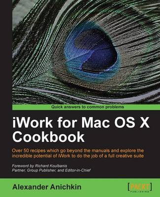 Cover of iWork for Mac OS X Cookbook