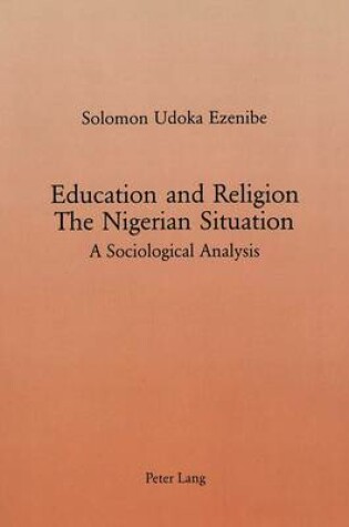 Cover of Education and Religion