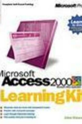 Cover of Access 2000 Learning Kit