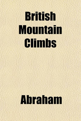 Book cover for British Mountain Climbs