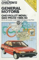 Book cover for General Motors Chevrolet Nova/Geo Prizm 1985-93