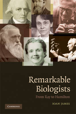 Book cover for Remarkable Biologists