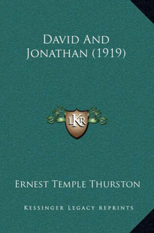 Cover of David and Jonathan (1919)