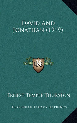 Book cover for David and Jonathan (1919)