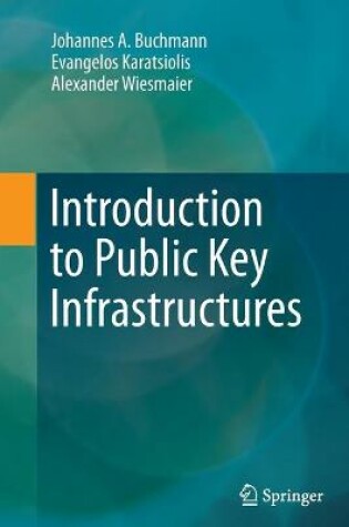 Cover of Introduction to Public Key Infrastructures