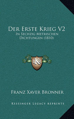 Book cover for Der Erste Krieg V2