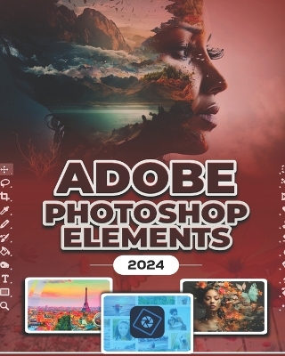 Book cover for Photoshop Elements 2024 (B&W)