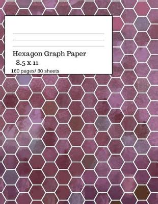 Book cover for Hexagon Graph Paper