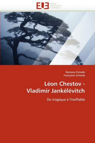 Cover of L on Chestov - Vladimir Jank l vitch