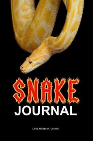 Cover of Snake journal / notebook