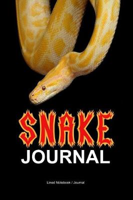 Book cover for Snake journal / notebook