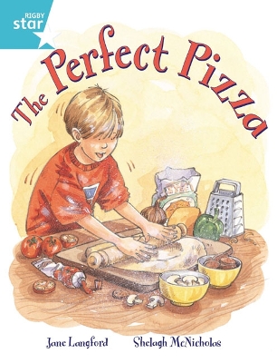 Cover of Rigby Star Guided 2, Turquoise Level: The Perfect Pizza Pupil Book (single)