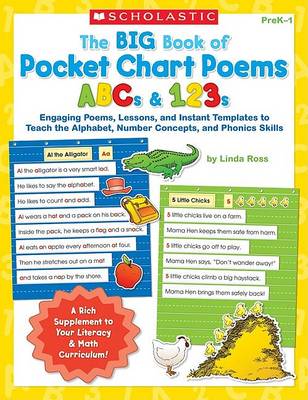 Cover of The Big Book of Pocket Chart Poems: ABCs & 123s