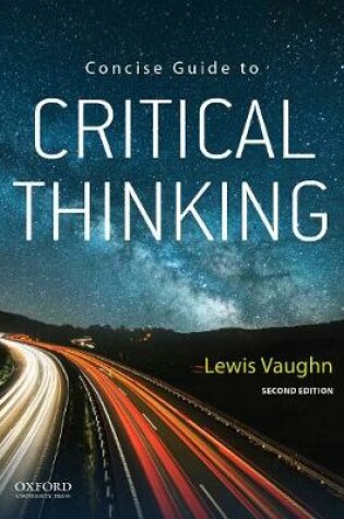 Cover of Concise Guide to Critical Thinking