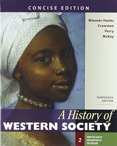 Book cover for A History of Western Society, Concise Edition, Volume 2 & Sources for Western Society, Volume 2