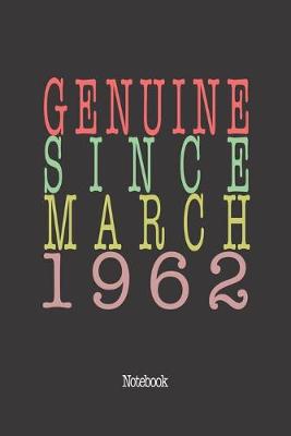 Book cover for Genuine Since March 1962