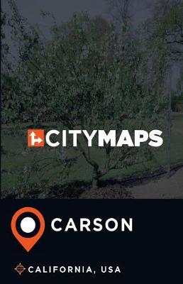 Book cover for City Maps Carson California, USA