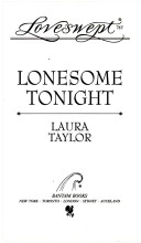 Book cover for Loveswept 765: Lonesome Tonight