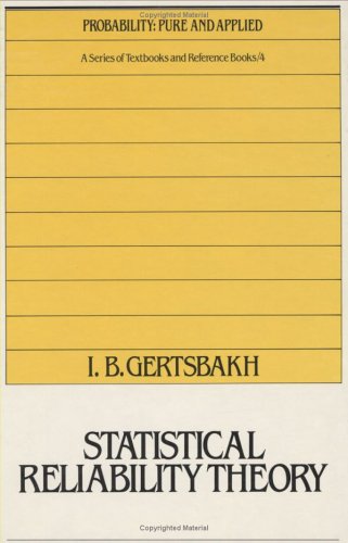 Book cover for Statistical Reliability Theory