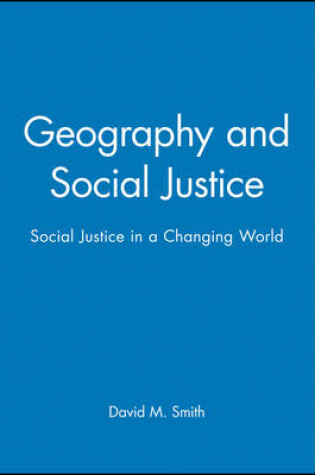 Cover of Geography and Social Justice