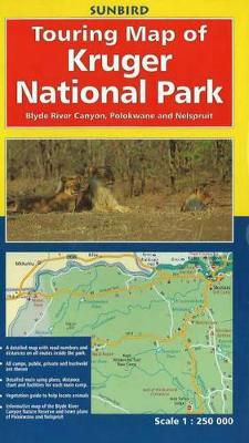 Book cover for Touring Map of Kruger National Park