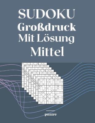 Book cover for Sudoku Großdruck Mit Lösung Mittel