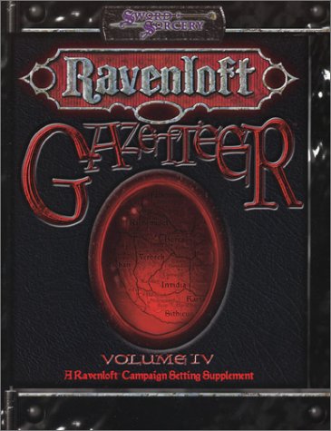 Book cover for Ravenloft Gazeteer