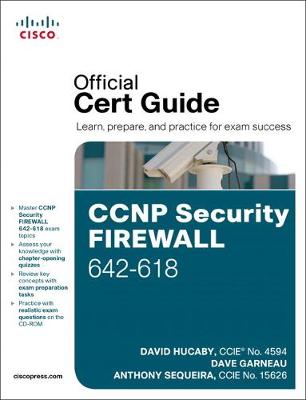 Book cover for CCNP Security FIREWALL 642-618 Official Cert Guide