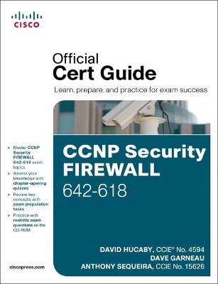 Book cover for CCNP Security FIREWALL 642-618 Official Cert Guide