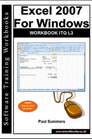 Cover of Excel 2007 for Windows Workbook Itq L3