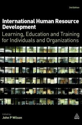 Cover of International Human Resource Development