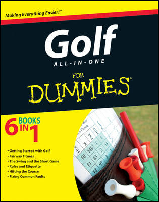 Book cover for Golf All–in–One For Dummies