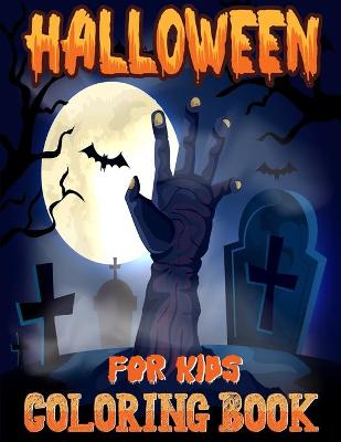 Book cover for Halloween Coloring Book for Kids