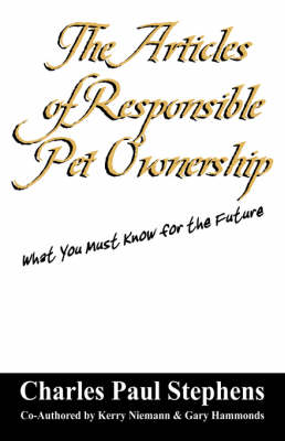 Book cover for The Articles of Responsible Pet Ownership