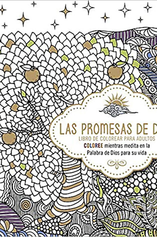 Cover of Las promesas de Dios  Libro de colorear para adultos / Gods Promises. Coloring B ook for Adults