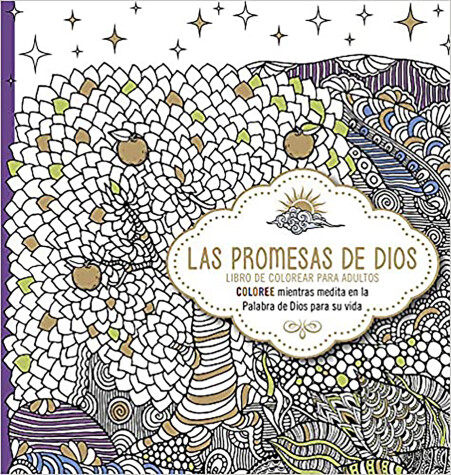Book cover for Las promesas de Dios  Libro de colorear para adultos / Gods Promises. Coloring B ook for Adults