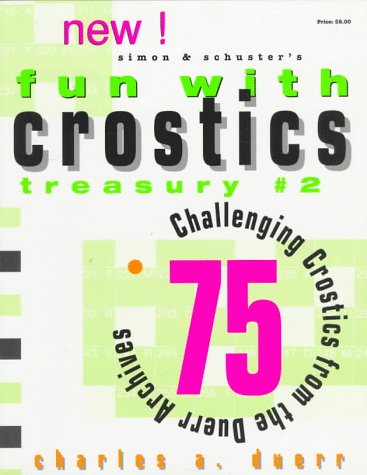 Book cover for Fun with Crostics Treasury #2