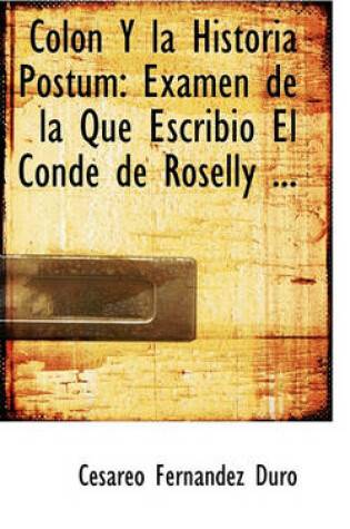 Cover of Col N y La Historia P Stum