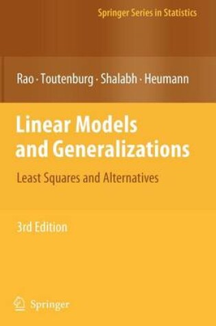 Cover of Linear Models and Generalizations