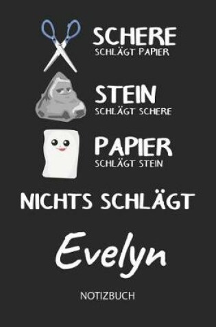 Cover of Nichts schlagt - Evelyn - Notizbuch